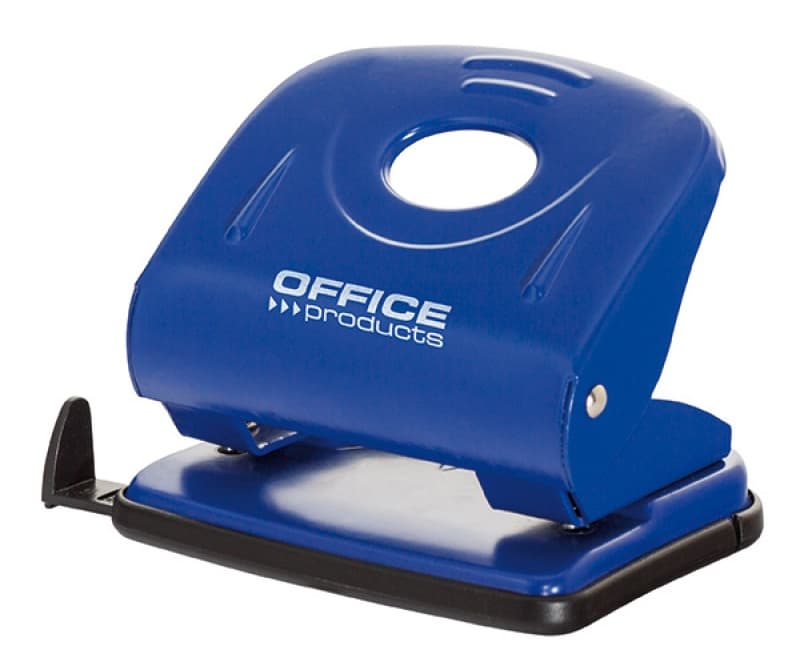 Perforator metalic, 30 coli, Office Products - albastru