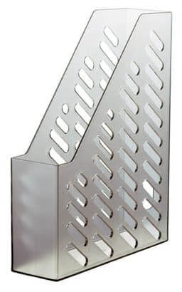 Suport vertical plastic pentru cataloage HAN Klassik - transparent gri