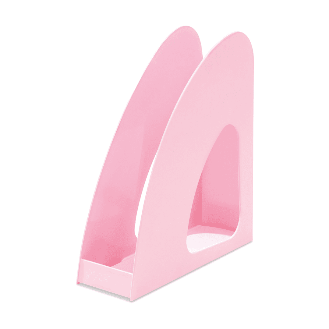 Suport vertical plastic pentru cataloage HAN Re-Loop, PP reciclat - roz pastel