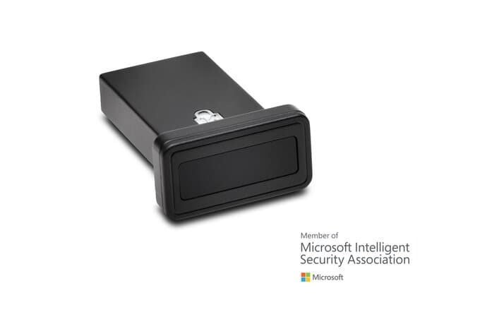 Sistem autentificare Kensington, pe baza de amprenta, wireless, conexiune USB-A, negru