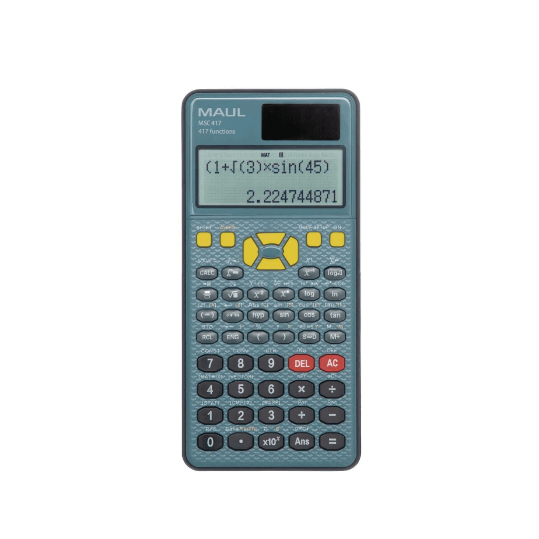 Calculator de birou, 12 digits, MAUL MSC147 - negru