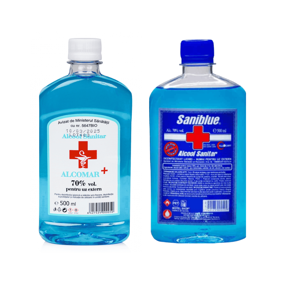 Alcool sanitar, alcool 70%, 500 ml