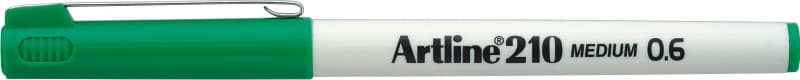Liner ARTLINE 210, varf fetru 0.6mm - verde