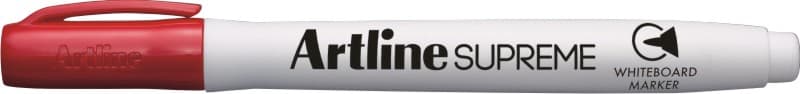 Marker pentru tabla de scris ARTLINE Supreme - Dry safe ink, varf rotund 1.5mm - rosu