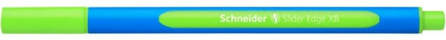 Pix SCHNEIDER Slider Edge XB, rubber grip, varf 1.4mm - scriere vernil