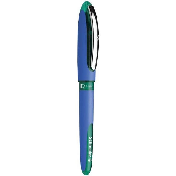 Roller cu cerneala SCHNEIDER One Hybrid C, ball point 0.5mm - scriere verde