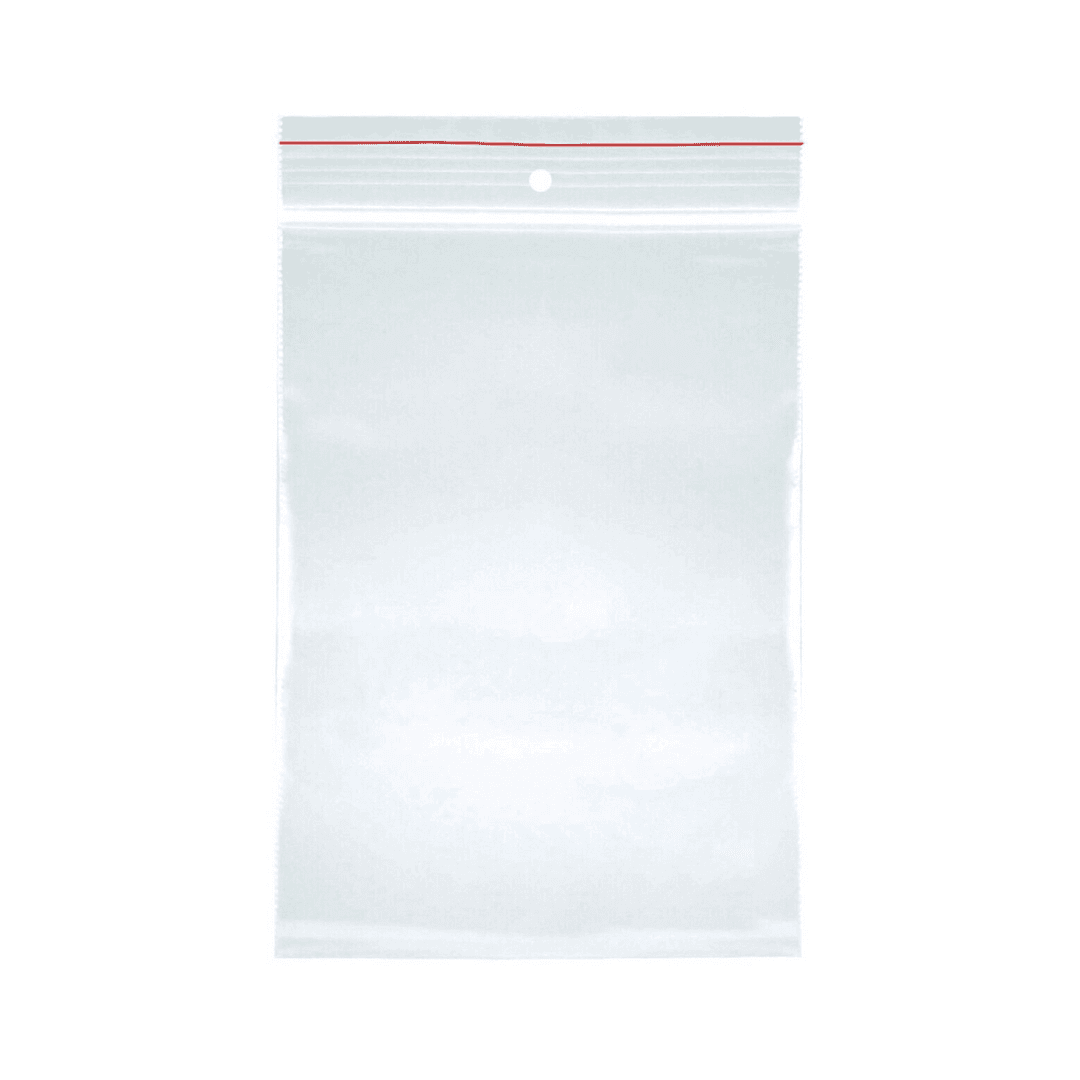 Pungi plastic cu fermoar pt sigilare, 550x550mm, 40microni, 100buc/set, Office Products-transparente