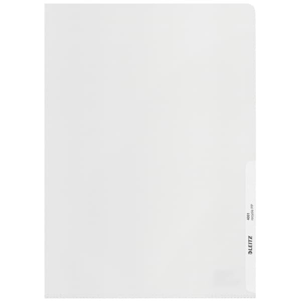 Mapa protectie LEITZ Recycle, deschidere L, PP, amprenta CO2 neutra, 100% reciclat, A4, 40coli, 100b