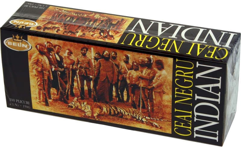 Ceai Belin negru,100 pliculete/cutie